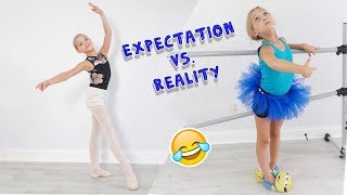 Expectation vs. Reality: First Day of Dance School EVER | Lilly K | Funny