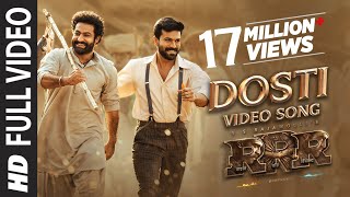 Full Video: Dosti Song (Telugu) - RRR - Kaala Bhairava MM Keeravaani | NTR Ram Charan | SS Rajamouli