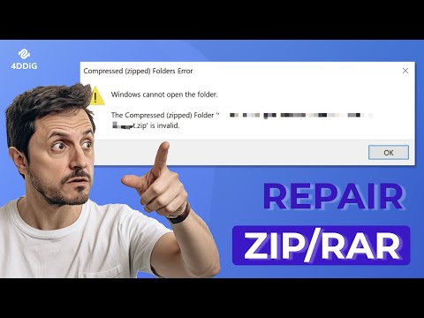 【4 Ways】How To Repair Corrupted Or Damaged Zip, WinRar, Archive Files ...