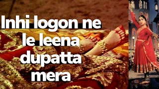 Inhin Logon Ne | Pakeezah (1972) | Meena Kumari | Raj Kumar | Lata Mangeshkar