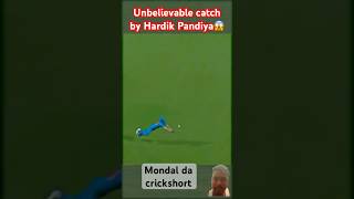 Hardik bhai ka urta hua catch 😱😱 #cricket #hardikpandya #viratkohli #cricketlover #trendingshorts