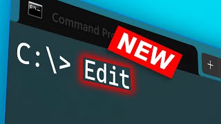 The New Windows "Edit" Command
