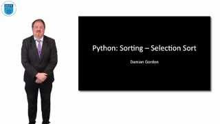 Python: Selectionsort and Multi-Dimensional Arrays