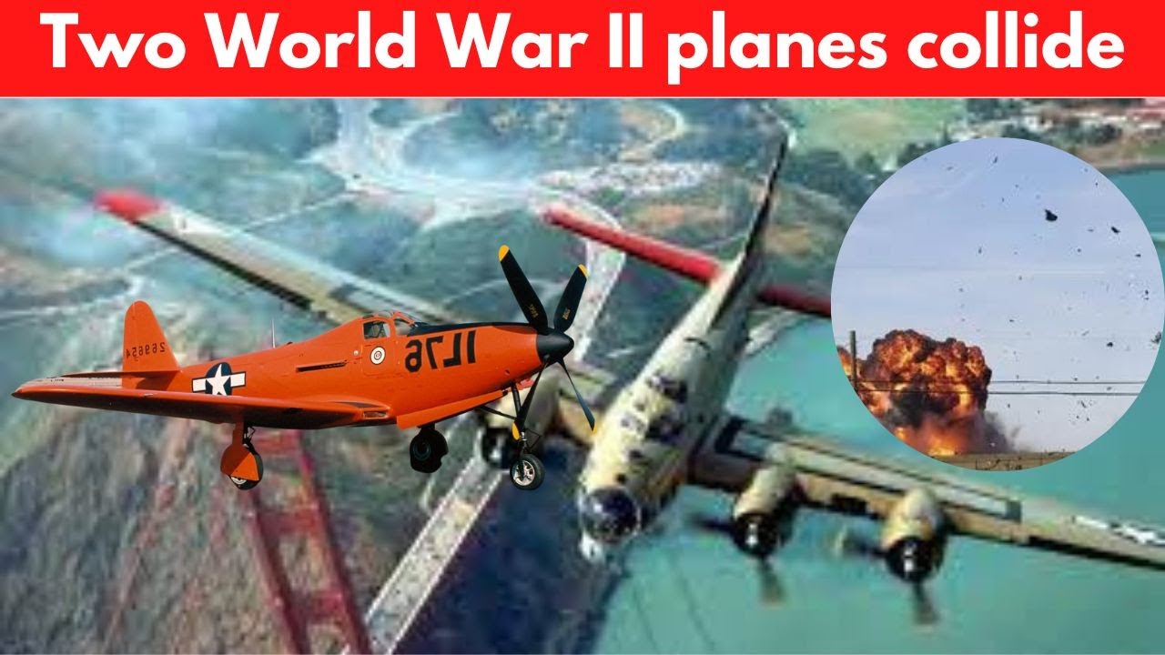 Two World War II Planes Collide Mid Air During U S Airshow; Terrifying ...