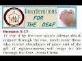 DAILY DEVOTIONS JULY 06 (ASL BIBLE EDUCATION) #religion #biblestudy #signlanguage #deaf # (ASL)