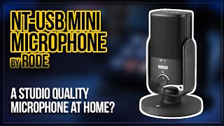 Rode NT USB Mini Review, Is it a great studio quality microphone? | Unboxing Sunday