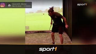 Nach Ärger bei Real Madrid: Gareth Bale zeigt Golf-Tricks | SPORT1