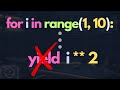 Generators Without Yield Keyword ?? || Python Tricks