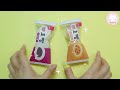 호빵 말랑이 스퀴시 무료도안⛄ 겨울 간식 단팥 피자 호빵 💕hobbang paper craft diy