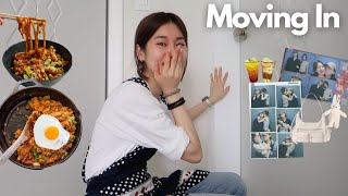 I Moved In With My Boyfriend’s KOREAN parents *cooking for his dad*