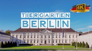 4K Walking Tour in Berlin Spaziergang im Herbst durch den Berliner Tiergarten