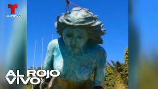 Gobierno de El Salvador demolió el Monumento a la Reconciliación que se inauguró en 2017