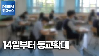 코로나발 학력 저하 현실화…수도권 중학생 등교 2/3로 늘린다 [MBN 종합뉴스]