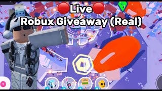 ⚪️Live⚪️ FREE LIVE ROBUX GIVEAWAY GOAL: 10K