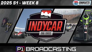 🏁IndyCar Oval Series Tues Night Top Split🏁 | 5080 SOF | CHARLOTTE | 2025s1 W8 | iRacing Broadcast