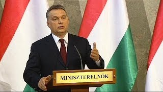 Hungarian Prime Minister Viktor Orbán defends his policies after big election win