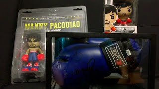 Manny Pacquiao Collection: Signed gloves, Mindstyle Figure, Funko POP! Vinyl