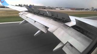 Jetairfly Boeing 737-800 landing at Charleroi from Las Palmas- 16/06/2011