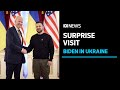 Joe Biden makes surprise visit to Kyiv | ABC News