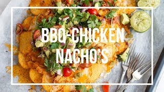 BBQ-chicken nacho's | OhMyFoodness