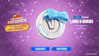 Comment OBTENIR les 1.000 V-BUCKS OFFERT par FORTNITE ! (VBUCKS GRATUIT)