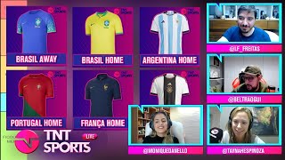 ELENCAMOS AS CAMISAS MAIS BONITAS E AS MAIS MERDAS PARA A COPA DO MUNDO DE 2022! | CORTES TNT SPORTS