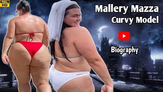 Curvy Model Mallery Mazza ✅  Plus size Model || Bio