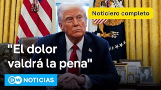 🔴 DW Noticias 2 de febrero: Trump dice que “dolor” por aranceles valdrá la pena [Noticiero completo]