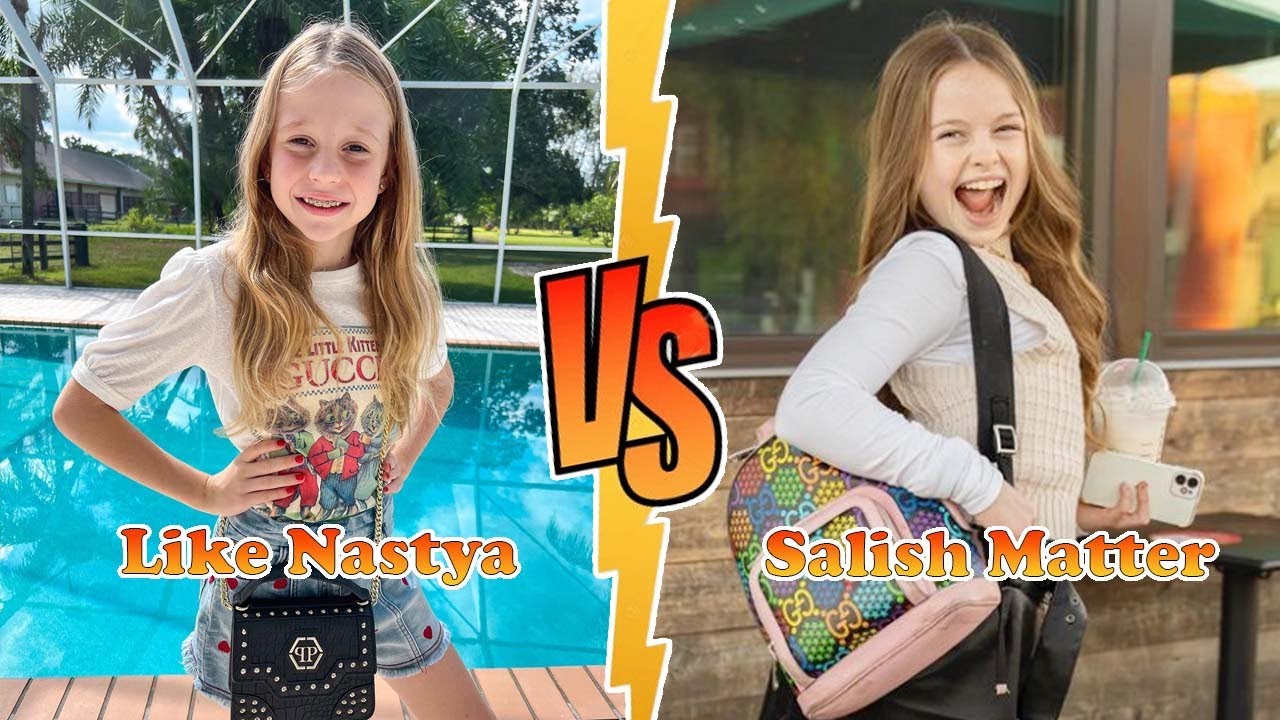 Like Nastya VS Salish Matter (Jordan Matter) Transformation 👑 New Stars ...