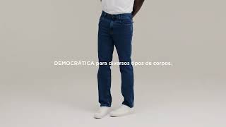 DAMYLLER - Guia Jeans - Calça RETA masculina