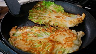 Baechujeon (Cabbage Pancake: 배추전)