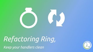 Refactoring Ring. Keep your handlers clean.