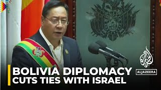 Bolivia has cut diplomatic relations with Israel due to 'disproportionate' attacks on Gaza strip