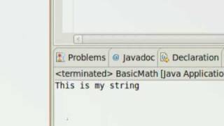 Beginning Java with Eclipse --Data Types and Variables