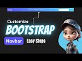 CUSTOMIZE NAVBAR BOOTSTRAP || DESIGN NAVBAR BOOTSTRAP 5 || B CODER