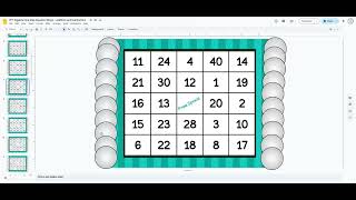 One-Step Equation Bingo Game - Addition and Subtraction