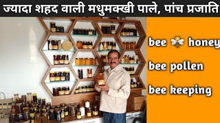 ज्यादा शहद बनाने वाली मधुमक्खी ।। Bee farming कैसे करें ।। madhumakkhe palan