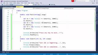 C# - Task Parallel Library