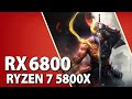 RX 6800 + Ryzen 7 5800X // Test in 13 Games | 1080p, 1440p, 4K