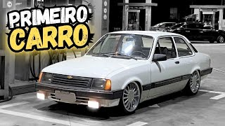 FOI O MEU PRIMEIRO CARRO ATÉ HOJE 😍 CHEVETTE SL 1.6 REBAIXADO NA FIXA - COM RODAS ARO 17 EXCLUSIVAS!