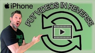 How to Reverse iPhone Video - NO THIRD PARTY APPS - In Photos App - Helpful Trick Hack Method