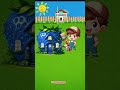 strawberry house is blue cartoon animation funny strawberry