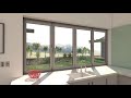 Altus Window Systems - Bifold Windows, top hung with smooth action