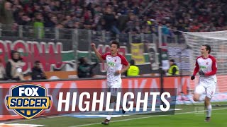 FC Augsburg vs Hamburger SV | 2017-18 Bundesliga Highlights