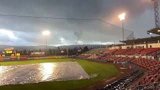 Watch: Tornado Forms During Baseball Game In Washington