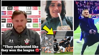 🤣Angry Southampton boss fires Man United but we don't care | Manchester United 3-2 Southampton 🤣