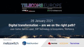 Telecoms Europe 2021 – Digital transformation – are we on the right path?