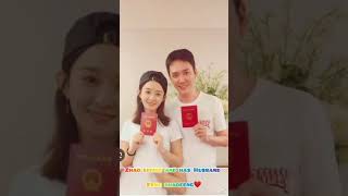 Zhao liying Chinese actress and has husband Feng shaofeng #trendingshorts #zhaoliying #subscribe ❤️