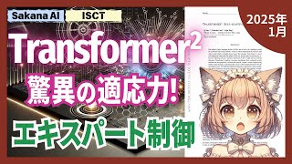 AIの適応能力を大幅向上！LoRA比較で最大90%パラメータ削減を実現するTransformer²とは？（2025-01）【論文解説シリーズ】