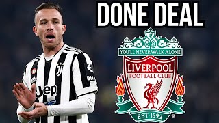 Arthur to Liverpool DONE DEAL! Liverpool transfer news today